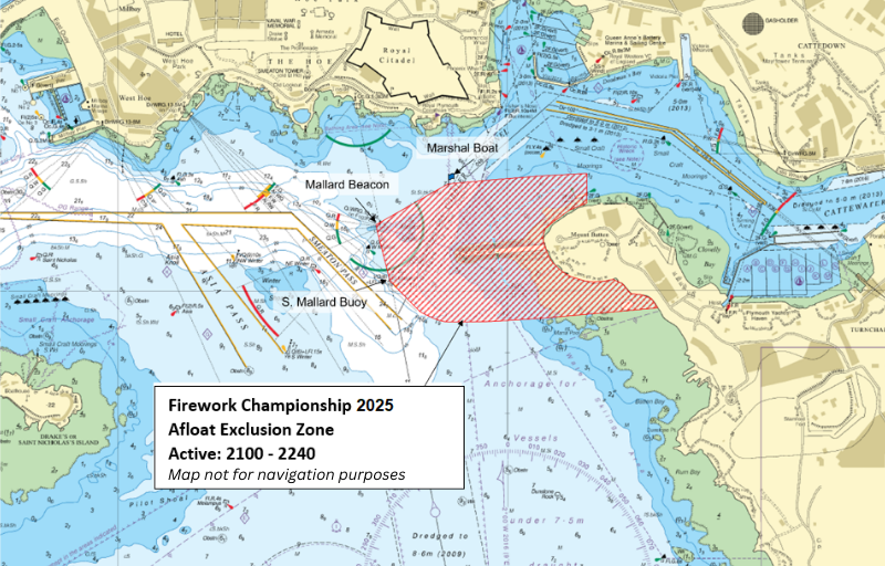 BFC 25 Water Exclusion Zone